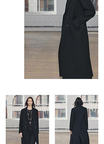 Zara yün karışımlı kaban