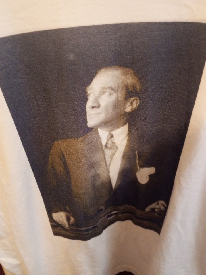 Erkek Çocuk Beyaz Baskılı Kısa Kollu Tişört - Görsel 2