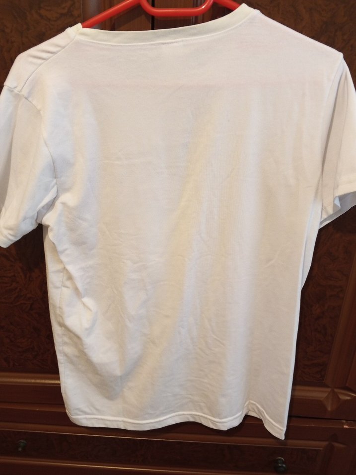 Erkek Çocuk Beyaz Baskılı Kısa Kollu Tişört - Görsel 3