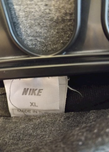 Gri Nike Kadın Fermuarlı Sweatpant - Görsel 2