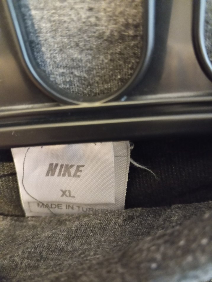 Gri Nike Kadın Fermuarlı Sweatpant - Görsel 2