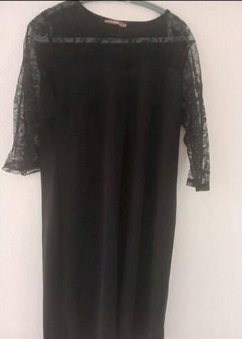 Siyah Uzun Gotik Elbise