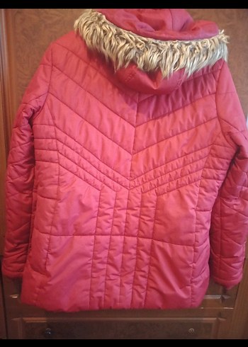 LC Waikiki Pembe Fermuarlı Kadın Mont