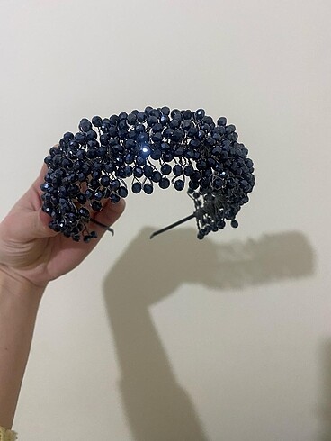 taç nişanlık lacivert - Görsel 3