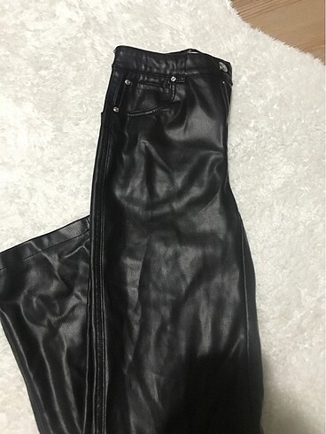 Bershka deri pantolon