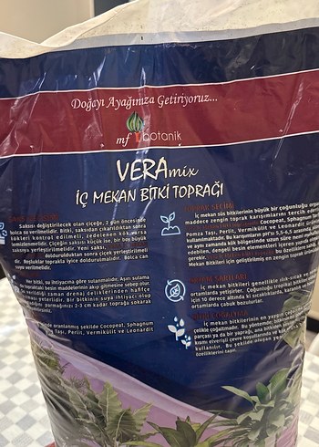 VERAmix İç Mekan Bitki Toprağı 10 LT - Görsel 2