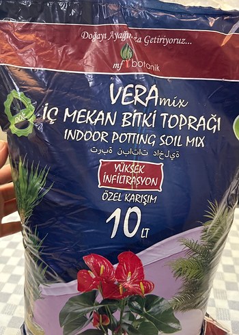 VERAmix İç Mekan Bitki Toprağı 10 LT - Görsel 3