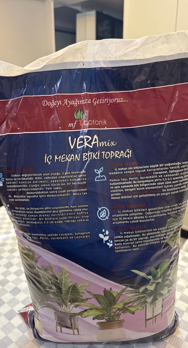 VERAmix İç Mekan Bitki Toprağı 10 LT - Görsel 2