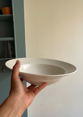 Beyaz Makarna Tabağı