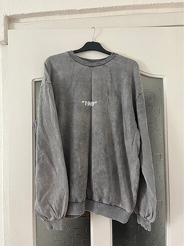 Oversize Antrasit Sweatshirt