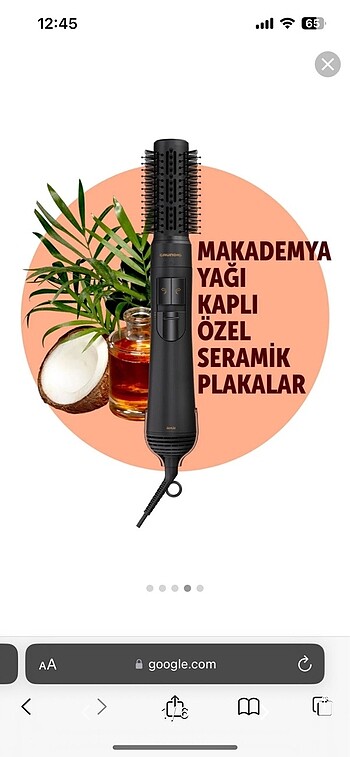 Grundig HS7080 Saç Şekillendirici