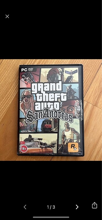GTA San Andreas Orijinal CD