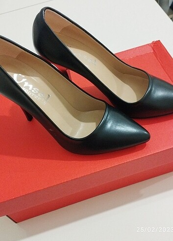 Siyah Stiletto( Topuklu) 
