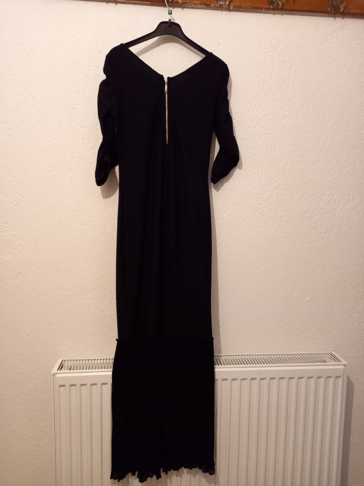 Abiye elbise esnek kumaşta - Görsel 4