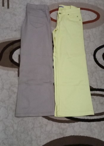 Kadın Geniş paça Kot düşük bel 26 ve 27 beden - Görsel 2