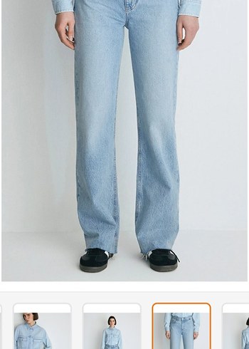 Mavi Victoria Açık Renk Geniş Kesim Jean - Görsel 3