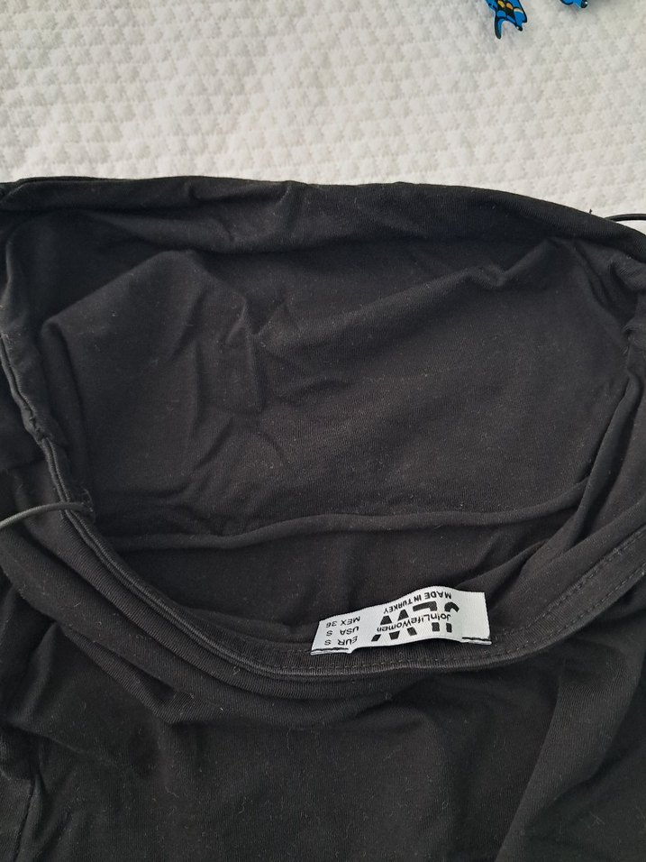 Siyah Askılı Kadın üst - Görsel 5