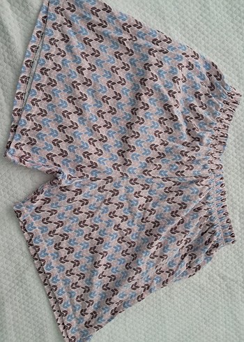 Pamuklu Mini Şort - Görsel 4