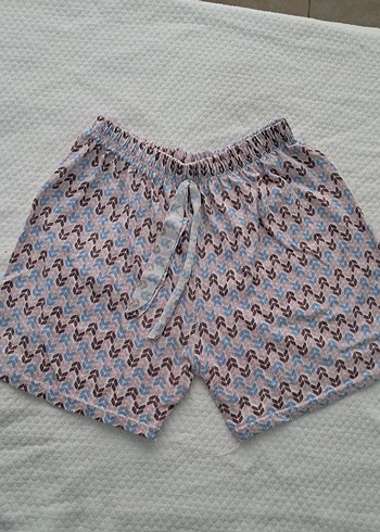 Pamuklu Mini Şort - Görsel 2