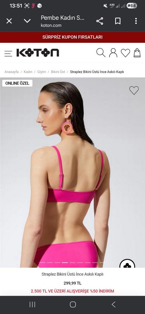 koton bikini üstü - Görsel 2