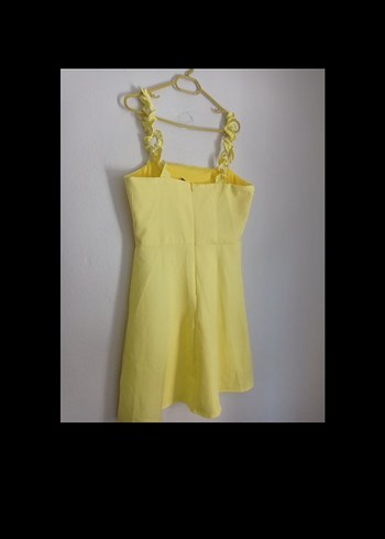 Sarı Askılı Elbise - Görsel 2