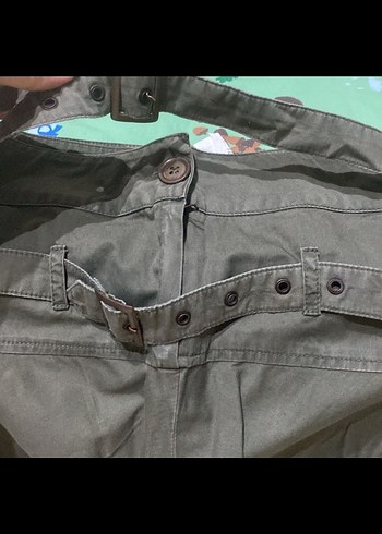 çift Kemerli balon Mini Etek - Görsel 5