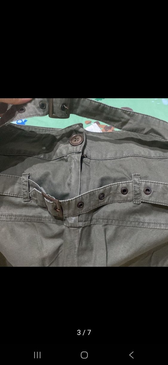 çift Kemerli balon Mini Etek - Görsel 5