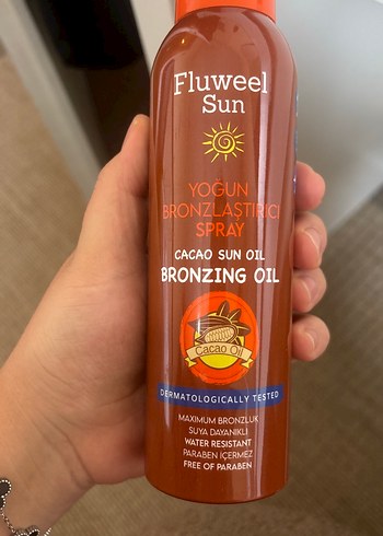 Fluweel Sun Yoğun Bronzlaştırıcı Sprey - Görsel 3