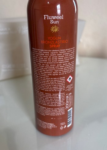Fluweel Sun Yoğun Bronzlaştırıcı Sprey - Görsel 2