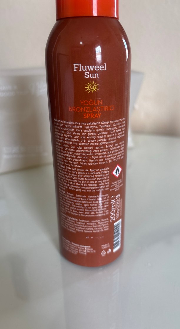 Fluweel Sun Yoğun Bronzlaştırıcı Sprey - Görsel 2