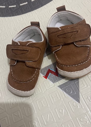 Erkek Bebek Kahverengi İlk Adım Ayakkabısı - Görsel 2