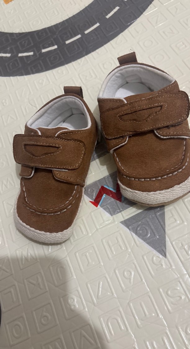 Erkek Bebek Kahverengi İlk Adım Ayakkabısı - Görsel 2