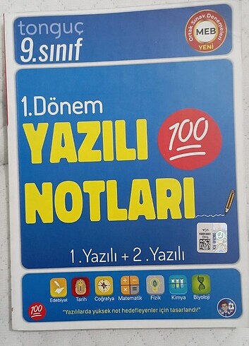 Beden Renk Tonguç 8. Sınıf 1. ve 2. dönem yazılı notları 9.sınıf 1. dönem y