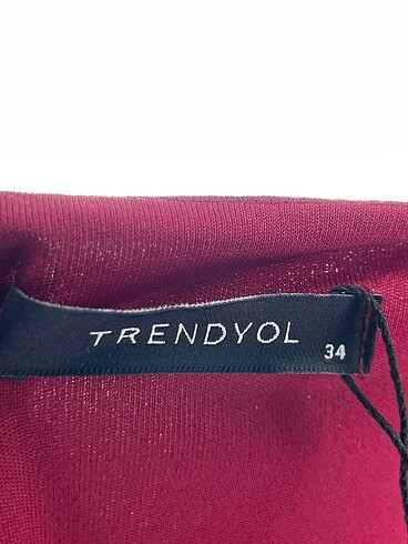 34 Beden kırmızı Renk Trendyol & Milla Kısa Elbise %70 İndirimli.