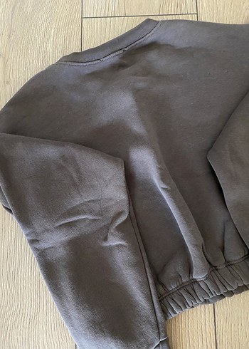 s Beden Beli lastikli polarlı sweatshirt