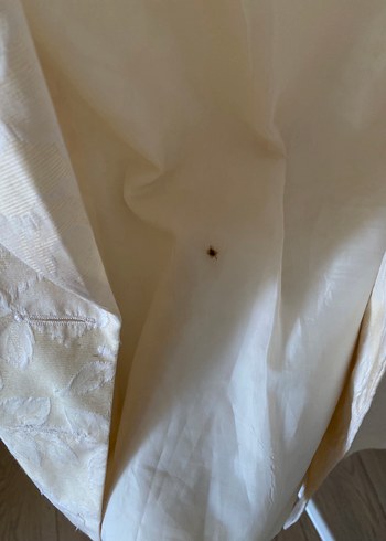 xl Beden beyaz Renk Düğmeli Beyaz Keten Kadın Blazer Ceket American Vintage
