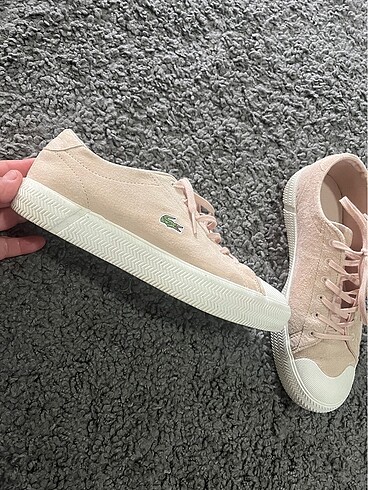 40 Beden Lacoste pudra pembe ayakkabı