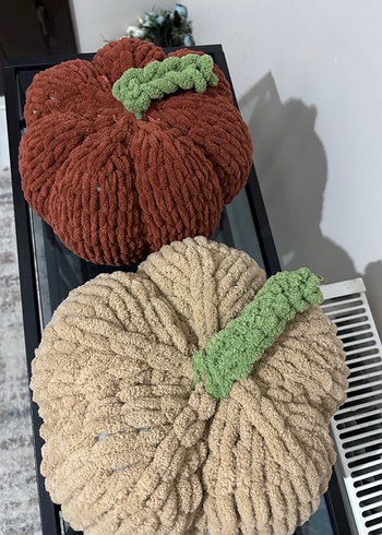 Kabak Şeklinde dekoratıf puf Tekli fiyatıdır - Görsel 3