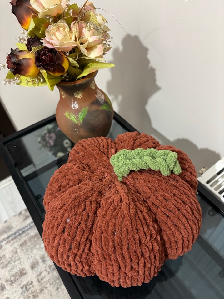 Kabak Şeklinde dekoratıf puf Tekli fiyatıdır - Görsel 2