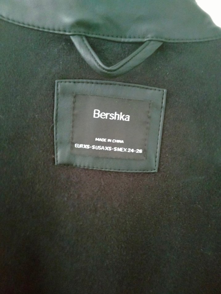 Bershka deri ceket - Görsel 5