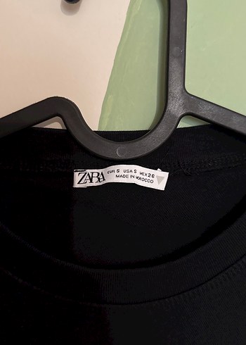 Zara Drapeli Siyah Uzun Kadın Elbise