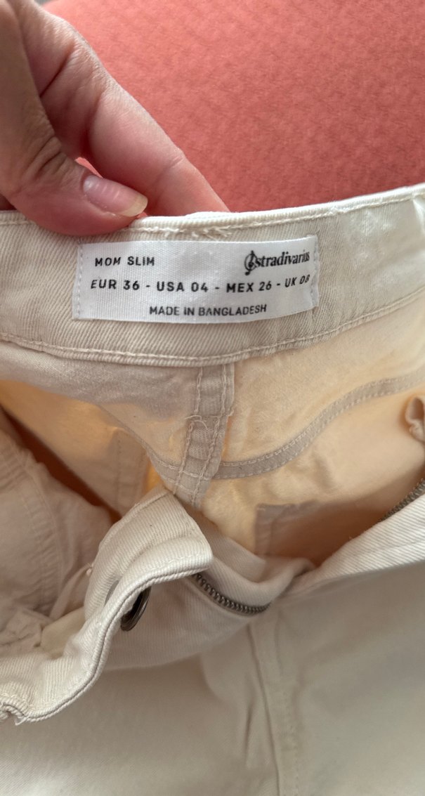 Beyaz jean - Görsel 3