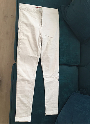 Beyaz jean pantolon