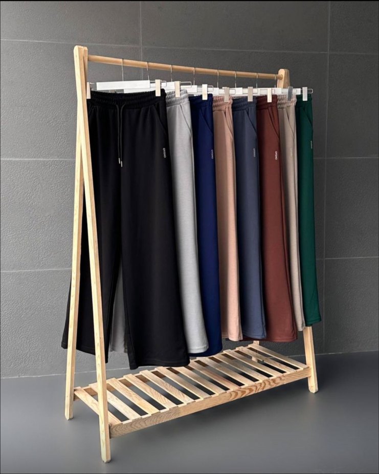 Kadın Antrasit Mini Pamuklu Rahat Sweatpant - Görsel 2