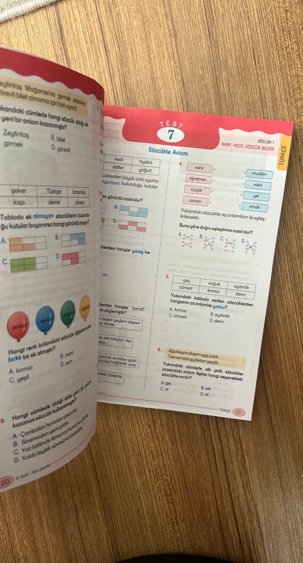 4. Sınıf Tüm Derslere Yolculuk Soru Bankası - Görsel 2