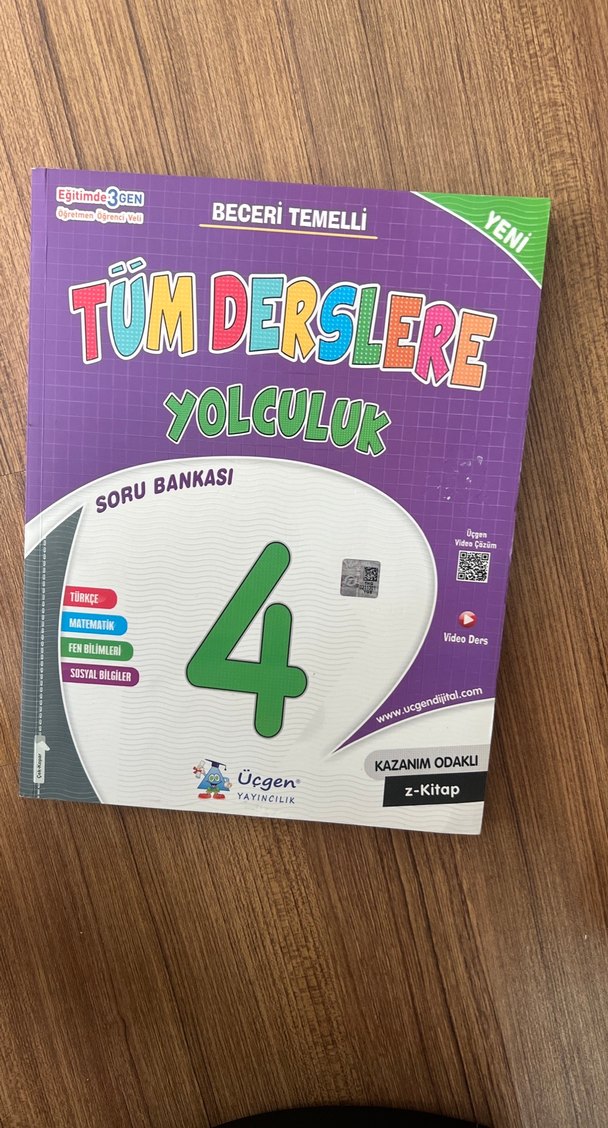 4. Sınıf Tüm Derslere Yolculuk Soru Bankası - Görsel 3