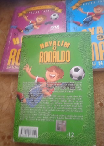 Hayalim Ronaldo 1, 2, 3 Çocuk Kitap Seti