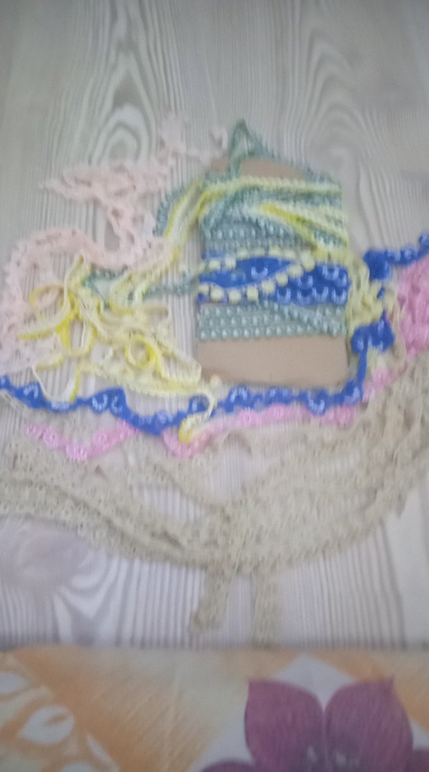 Renkli Bohem Nakışlı Dantel Seti beyaz yazma işlenmiş boncuk bir - Görsel 2