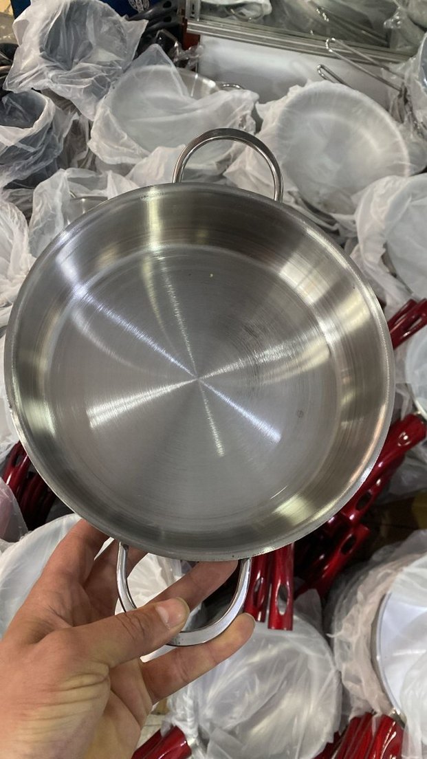 vosa Parlak üçlü tava seti18 cm 20 cm22cm - Görsel 4