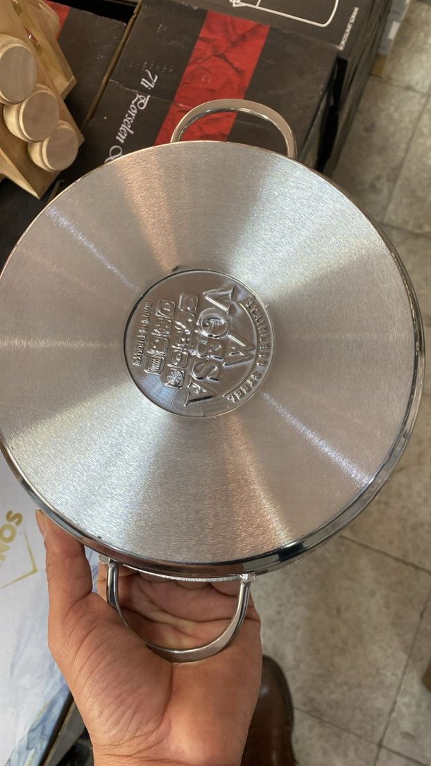 vosa Parlak üçlü tava seti18 cm 20 cm22cm - Görsel 2